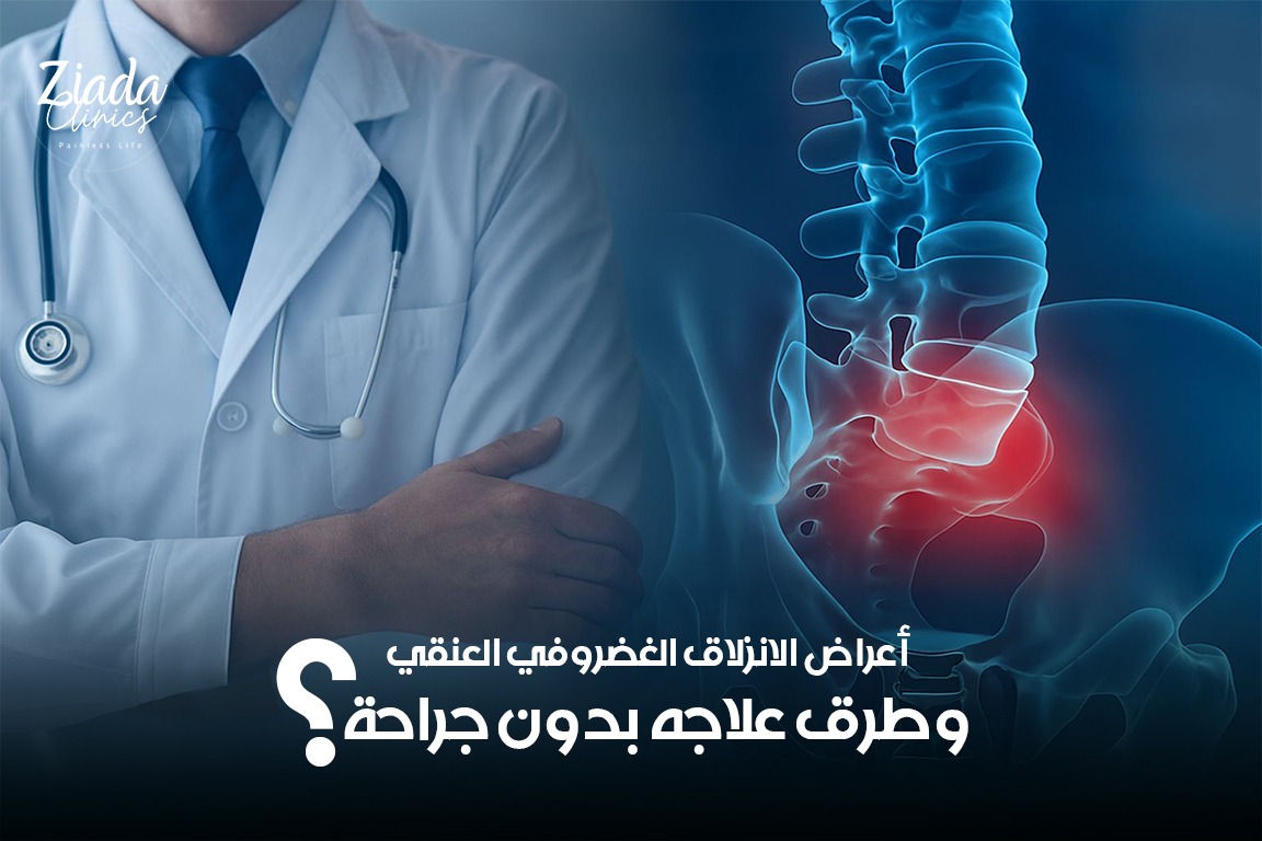 أعراض الانزلاق الغضروفي العنقي والتردد الحراري للغضروف